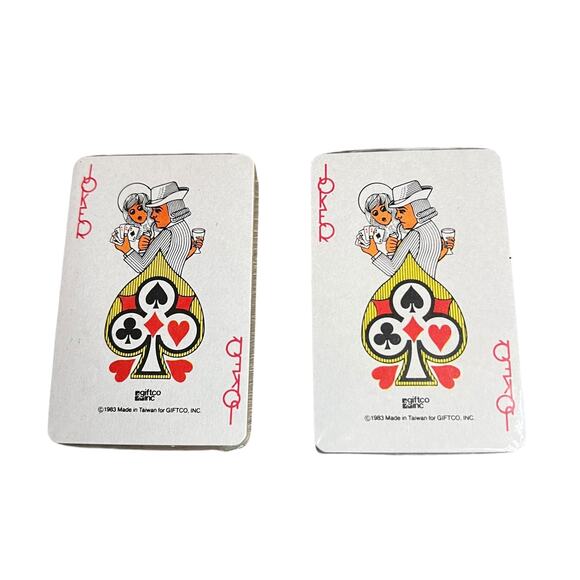 Vtg Price Prod Wood Playing Card Holder Box w/Mallard Duck & 2 Sealed Decks - Picture 8 of 8